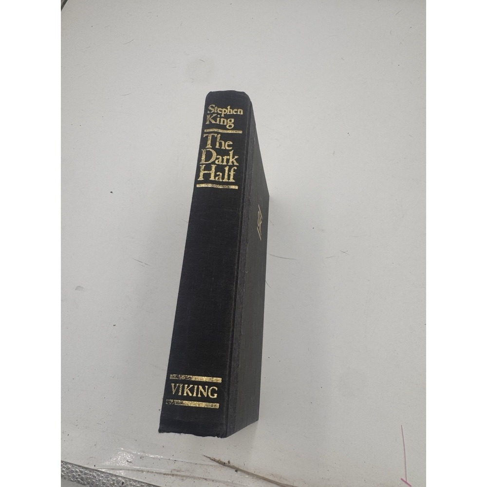 The Dark Half by Stephen King ~ 1st Edition Hardcover 1989 Missing Dust Cover
